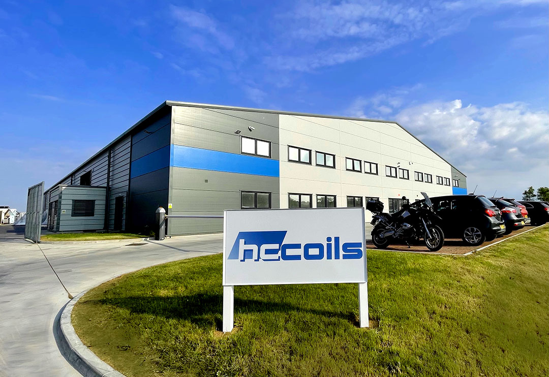 HC Coils Factory Front